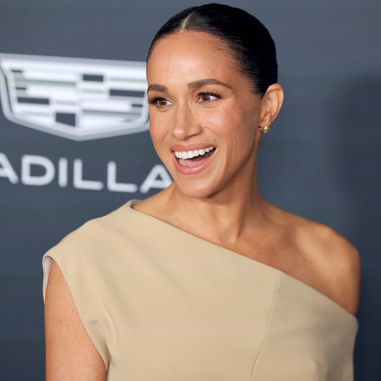 Meghan Markle Makes an Appearance at a Netflix Event For Friends Misan Harriman and David Oyelowo
